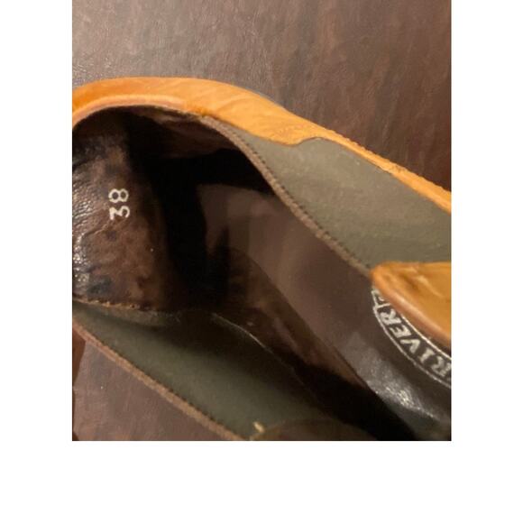 Triver Flight Tan Leather Chelsea Boots EU 38 US 7 Scandi Minimalist Capsule - Picture 8 of 9